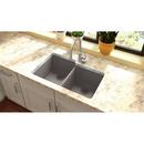 Elkay Greige 33 x 20-1/2 in. No Hole Composite Double Bowl Undermount Kitchen Sink 