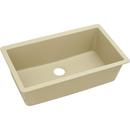 33 x 18-7/16 in. No Hole Composite Single Bowl Undermount Kitchen Sink in Sand