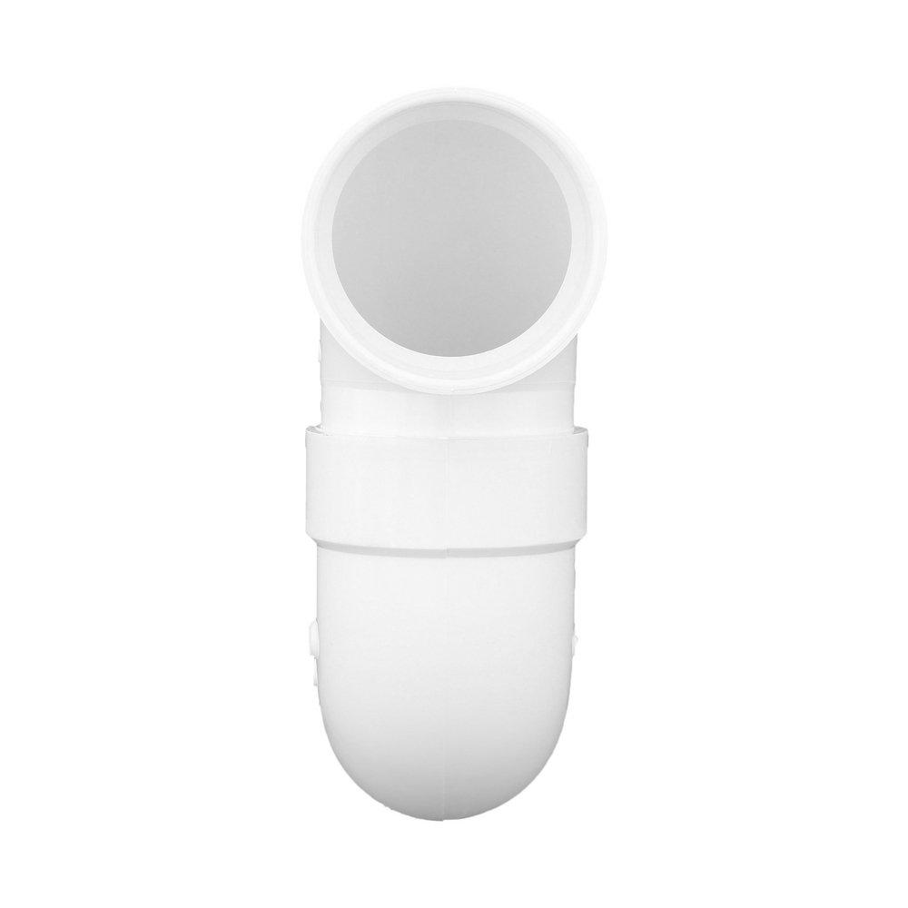 White PVC DWV P-Trap 