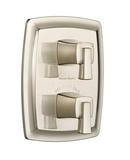 Central Thermostatic Valve Trim Kit with Double Lever Handle for R520, R540, R522 and R523 Series Rough Valves