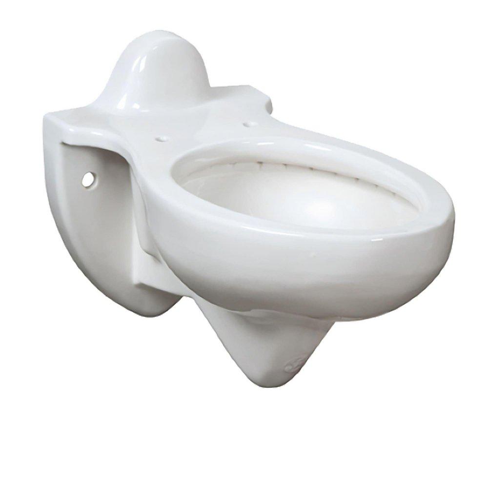 American Standard White Elongated Toilet Bowl 