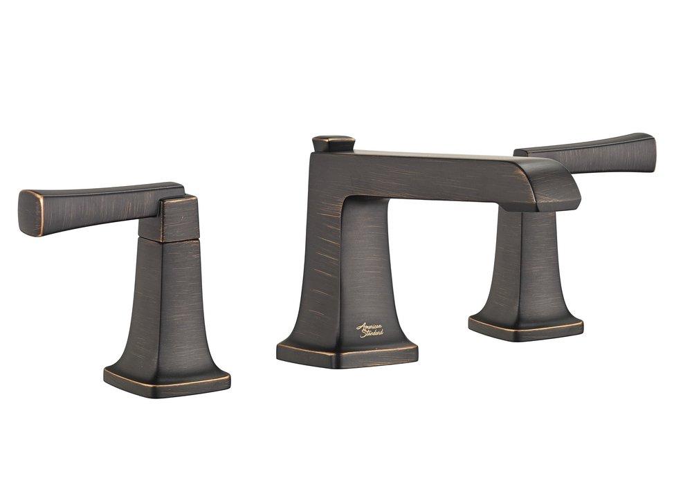 American Standard Legacy Bronze Two Handle Widespread Bathroom Sink Faucet 