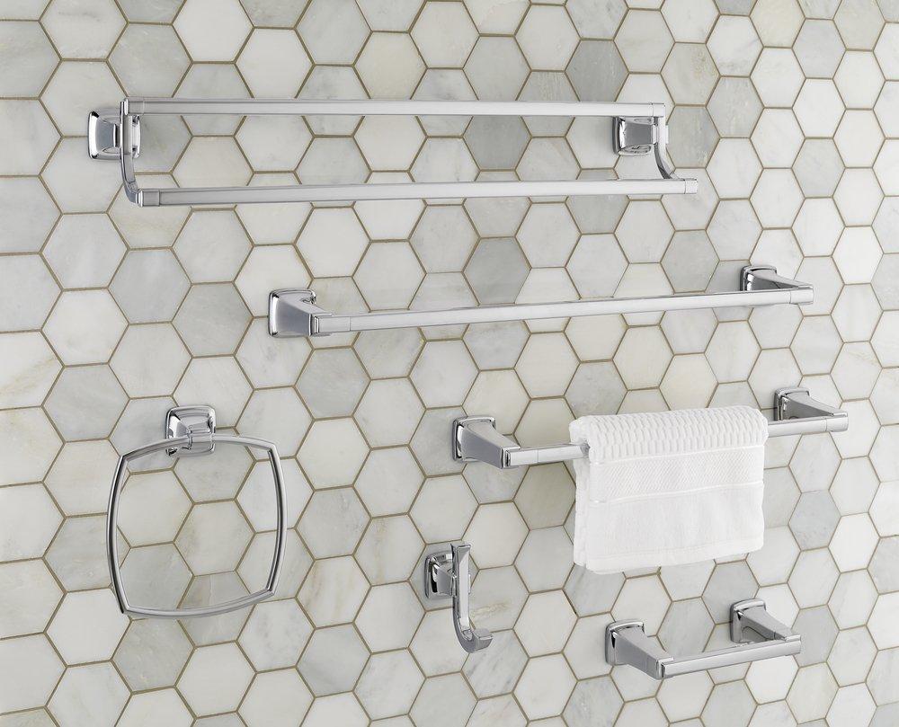 American Standard Polished Chrome 2 Robe Hook 