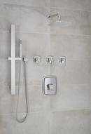 American Standard Polished Chrome Diverter Valve Trim with Single Lever Handle 