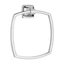 American Standard Polished Chrome Rectangular Closed Towel Ring 