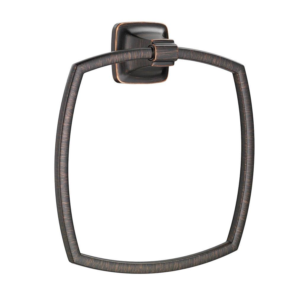 American Standard Legacy Bronze Rectangular Closed Towel Ring 