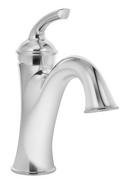 2.2 gpm 1-Hole Deck Mount Lavatory Faucet with Single Lever Handle in Polished Chrome