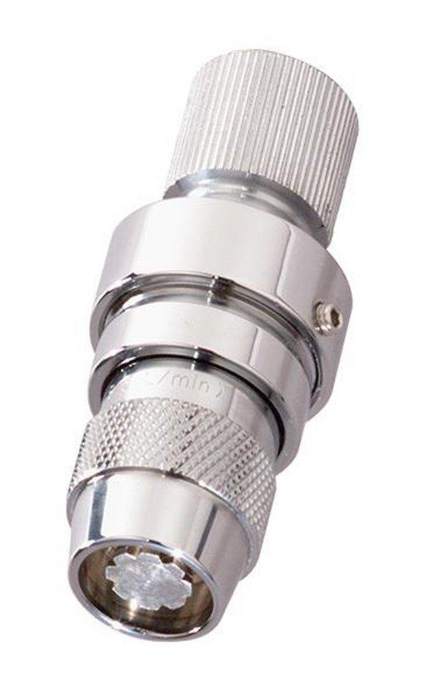 Symmons Industries Polished Chrome 2.5 gpm 1-Function Wall Mount Full Pulsating Massage Showerhead 