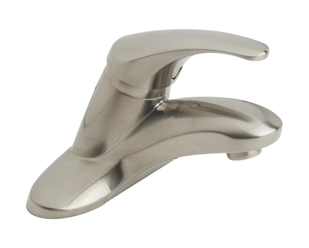 Symmons Industries Satin Nickel Single Handle Lever Deck Mount Faucet 