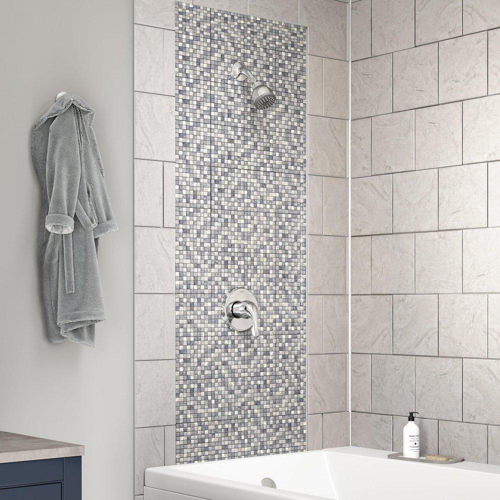 Symmons Industries Polished Chrome Single Handle Single Function Shower Faucet (Trim Only) 