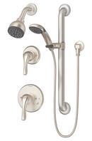 Symmons Industries Satin Nickel Two Handle Single Function Shower System 