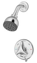 One Handle Single Function Shower Faucet in Polished Chrome (Trim Only)