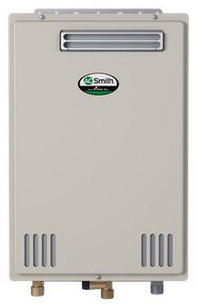 A.O. Smith 140 MBH Outdoor Non-Condensing Tankless Water Heater 