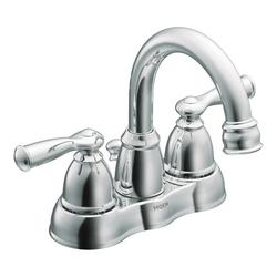 Two Handle Centerset Bathroom Sink Faucet in Chrome