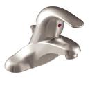 Moen Spot Resist Brushed Nickel Single Handle Centerset Bathroom Sink Faucet 