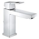 Deck Mount Centerset Bathroom Sink Faucet with Single Lever Handle in Starlight Polished Chrome