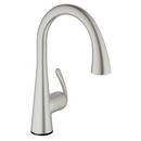 Single Handle Pull Down Touch Activated Kitchen Faucet with Two-Function Spray in SuperSteel Infinity™