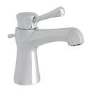 Single Handle Monoblock Bathroom Sink Faucet in Polished Chrome