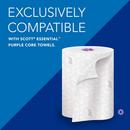 Scott&reg; Smoke Wall Mount Plastic Hard Roll Towel Dispenser 