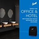 Scott&reg; Smoke Wall Mount Plastic Hard Roll Towel Dispenser 