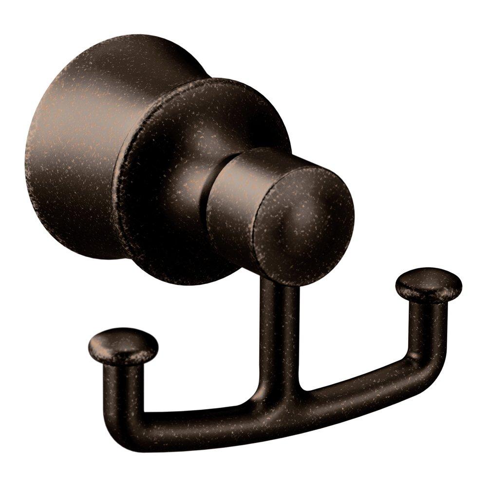 Moen Oil Rubbed Bronze 2 Robe Hook 