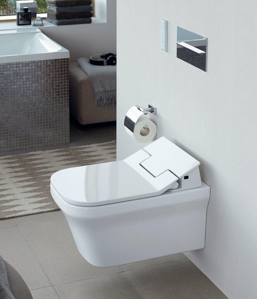 Duravit White Elongated Closed Front Toilet Seat 