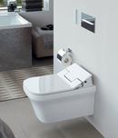 Duravit White Elongated Closed Front Toilet Seat 