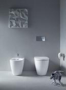 Elongated Toilet Bowl in White 