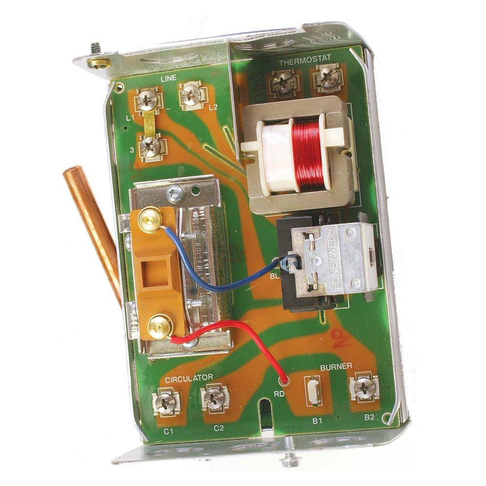 Resideo Grey 140 to 240 Deg F Hydronic Aquastat UL MP466 4-1/2 x 4-5/16 x 6-1/8 in. 