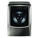 33-1/16 in. 5.8 cu. ft. Electric Front Load Washer in Black Stainless Steel