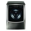 LG Electronics Black Stainless Steel 33-1/16 in. 5.8 cu. ft. Electric Front Load Washer 