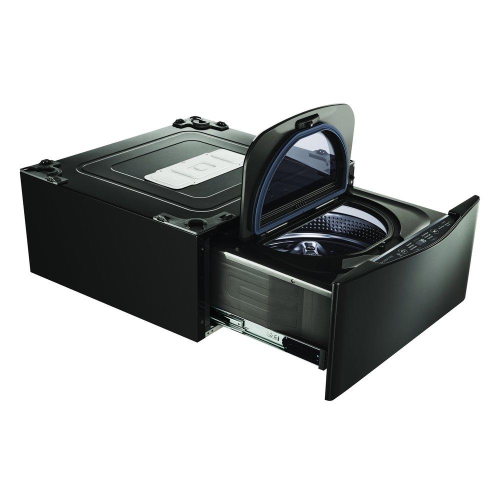 LG Electronics Black Stainless Steel 30-7/8 in. Pedestal Washer 