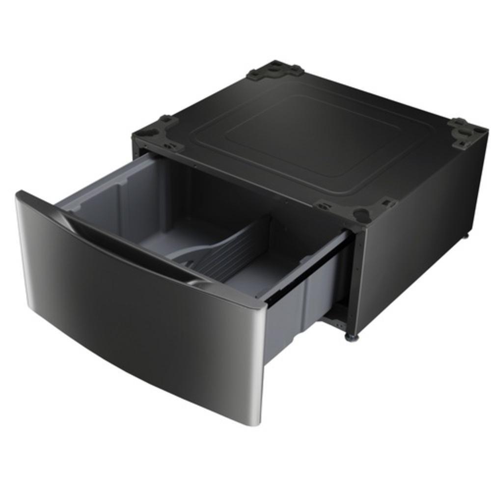 LG Electronics Black Stainless Steel 29 in. Pedestal 