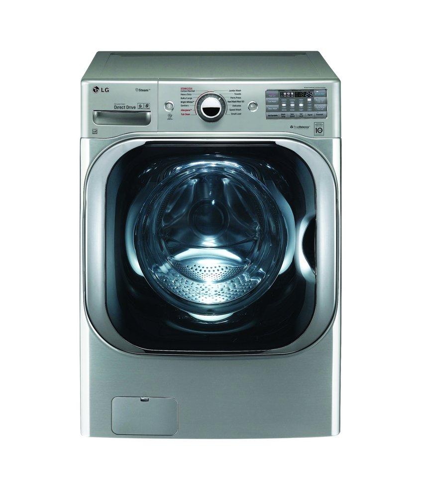 LG Electronics Graphite Steel 32 in. 5.2 cu. ft. Electric Front Load Washer 