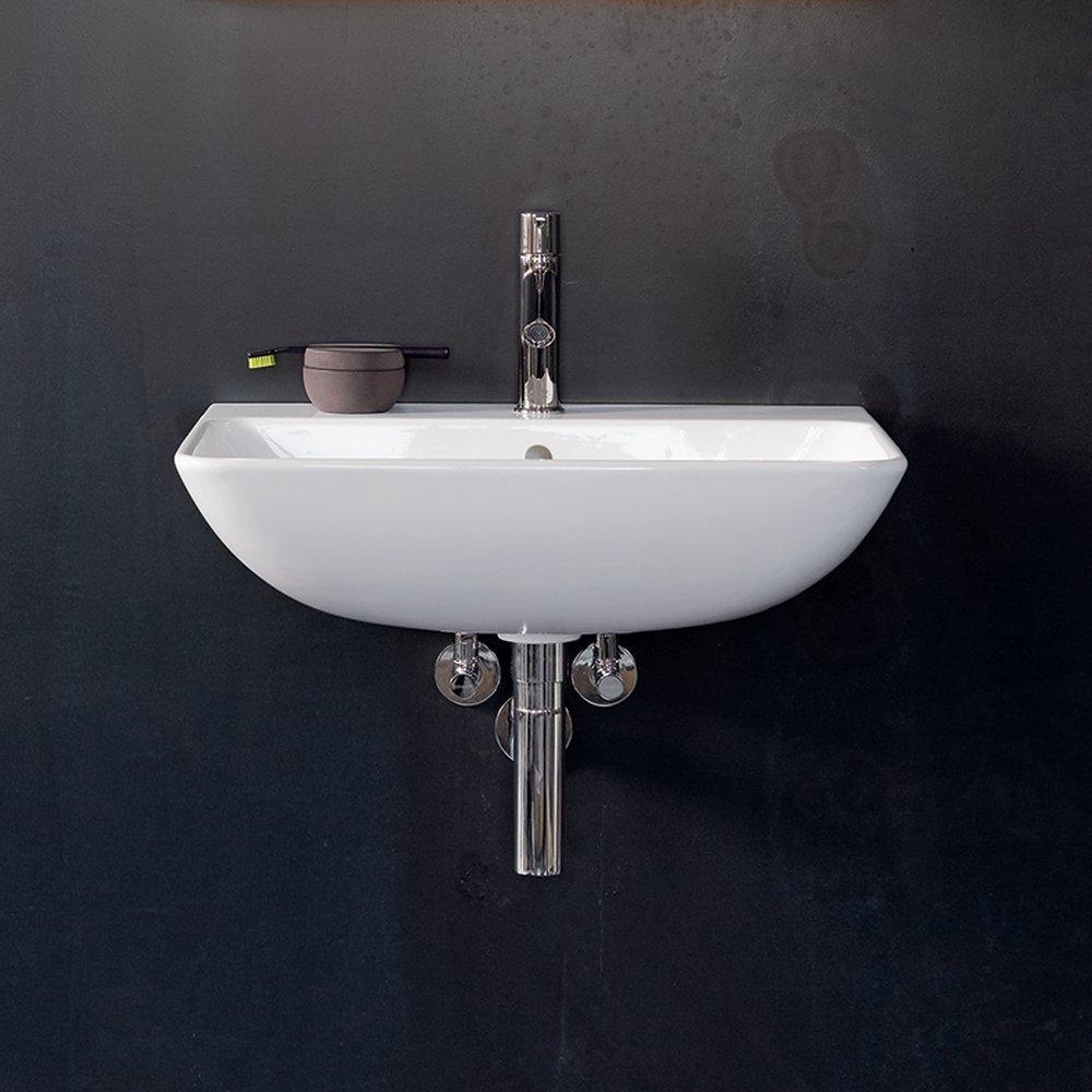 Duravit White Alpin Wall Mount Vessel 