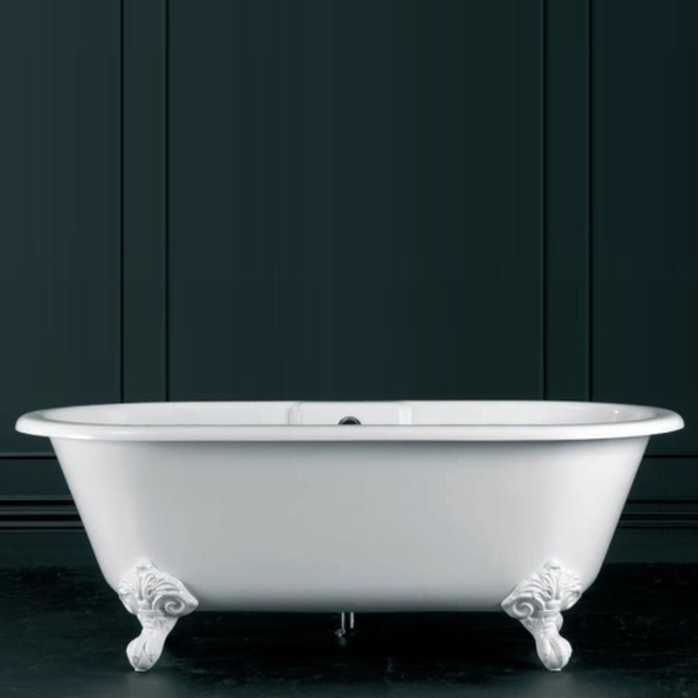 Victoria+Albert&reg; Quarrycast&trade; White 68-5/8 x 31-3/8 in. Freestanding Bathtub 