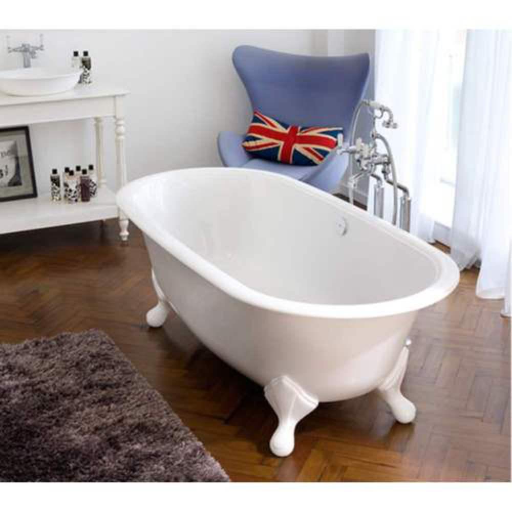 Victoria+Albert&reg; Englishcast&trade; White 74-7/8 x 35-7/8 in. Freestanding Bathtub 