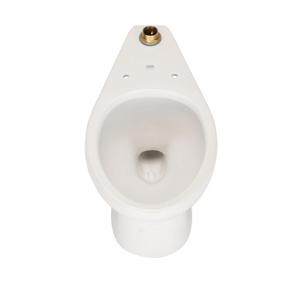 Zurn White Elongated Toilet Bowl 