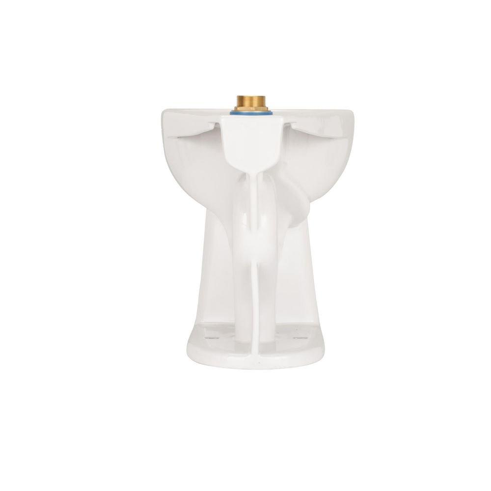 Zurn White 1.1 gpf Elongated Floor Mount Two Piece Toilet Bowl 