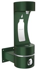 Wall Mount Stainless Steel Outdoor Bottle Filling Station in Evergreen