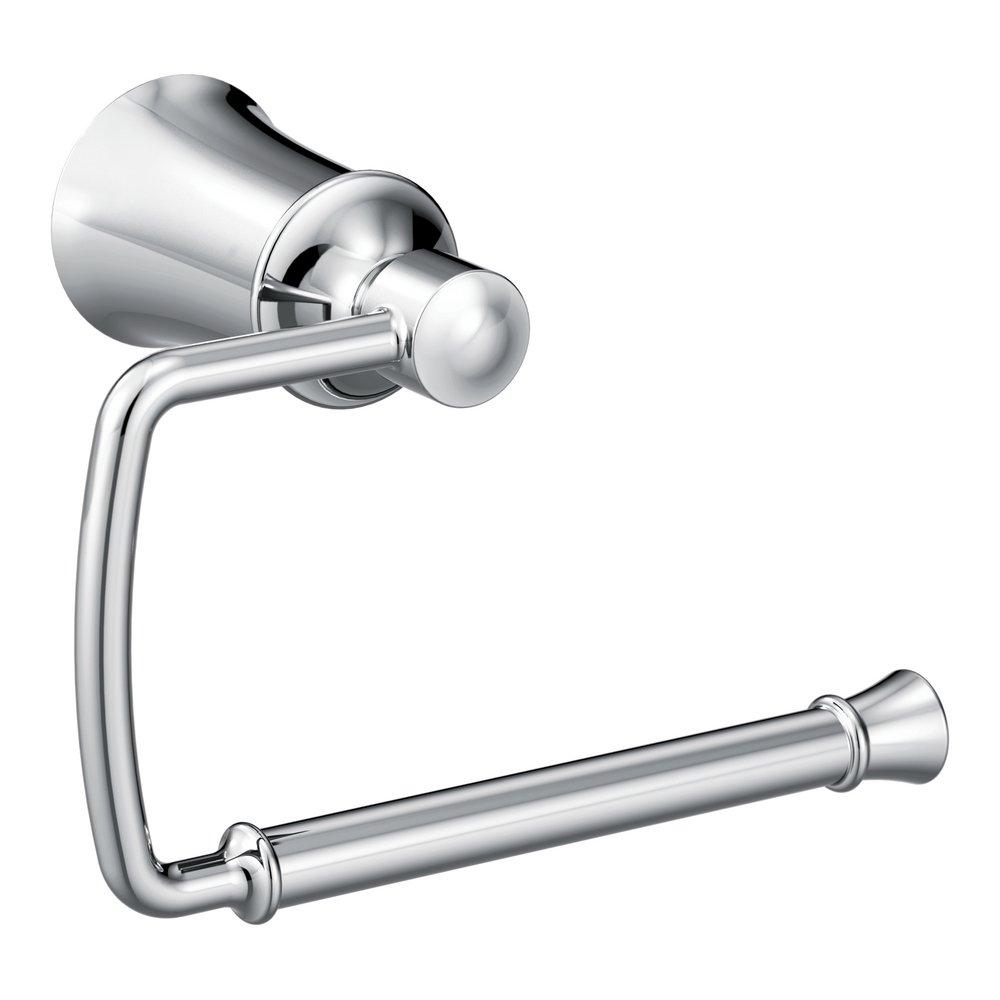 Moen Polished Chrome Wall Mount Toilet Tissue Holder 