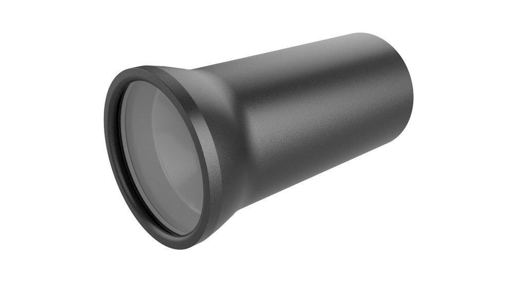 Us Pipe & Foundry Company Black 18 ft. Tyton Joint CL52 Ductile Iron Pipe 