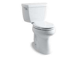 1.28 gpf Elongated Two Piece Toilet in White