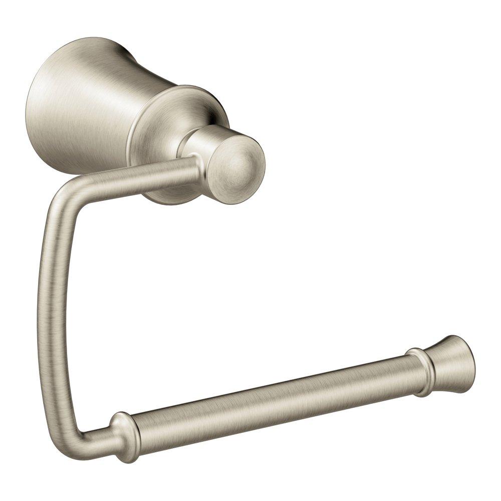 Moen Brushed Nickel Wall Mount Toilet Tissue Holder 