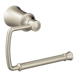 Wall Mount Toilet Tissue Holder in Brushed Nickel