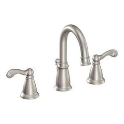 Two Handle Widespread Bathroom Sink Faucet in Spot Resist™ Brushed Nickel
