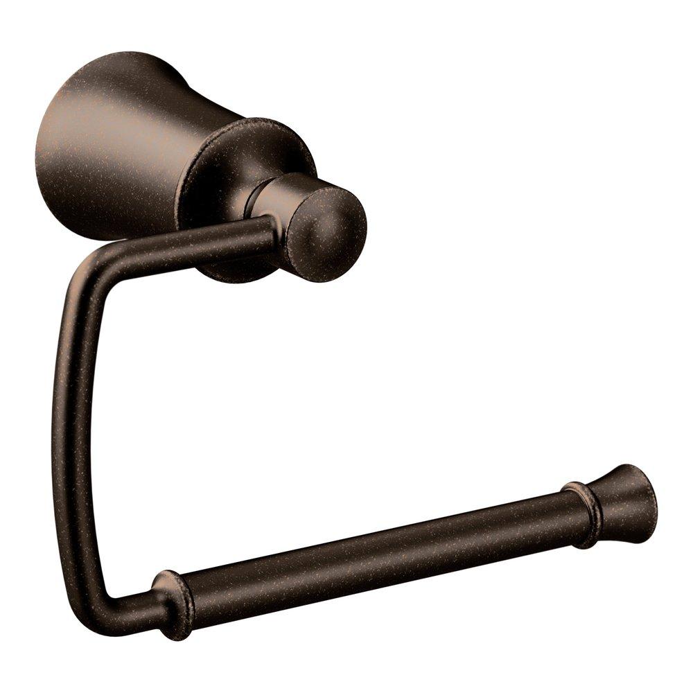 Moen Oil Rubbed Bronze Wall Mount Toilet Tissue Holder 