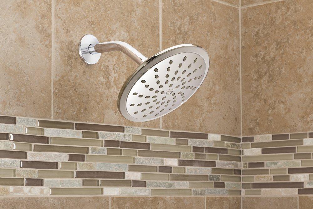 Moen Chrome Single Function Rainfall Showerhead 