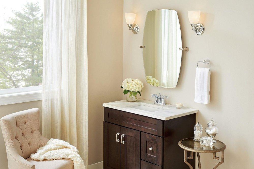 Moen Brushed Nickel Rectangular Closed Towel Ring 