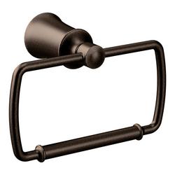 Rectangular Closed Towel Ring in Oil Rubbed Bronze